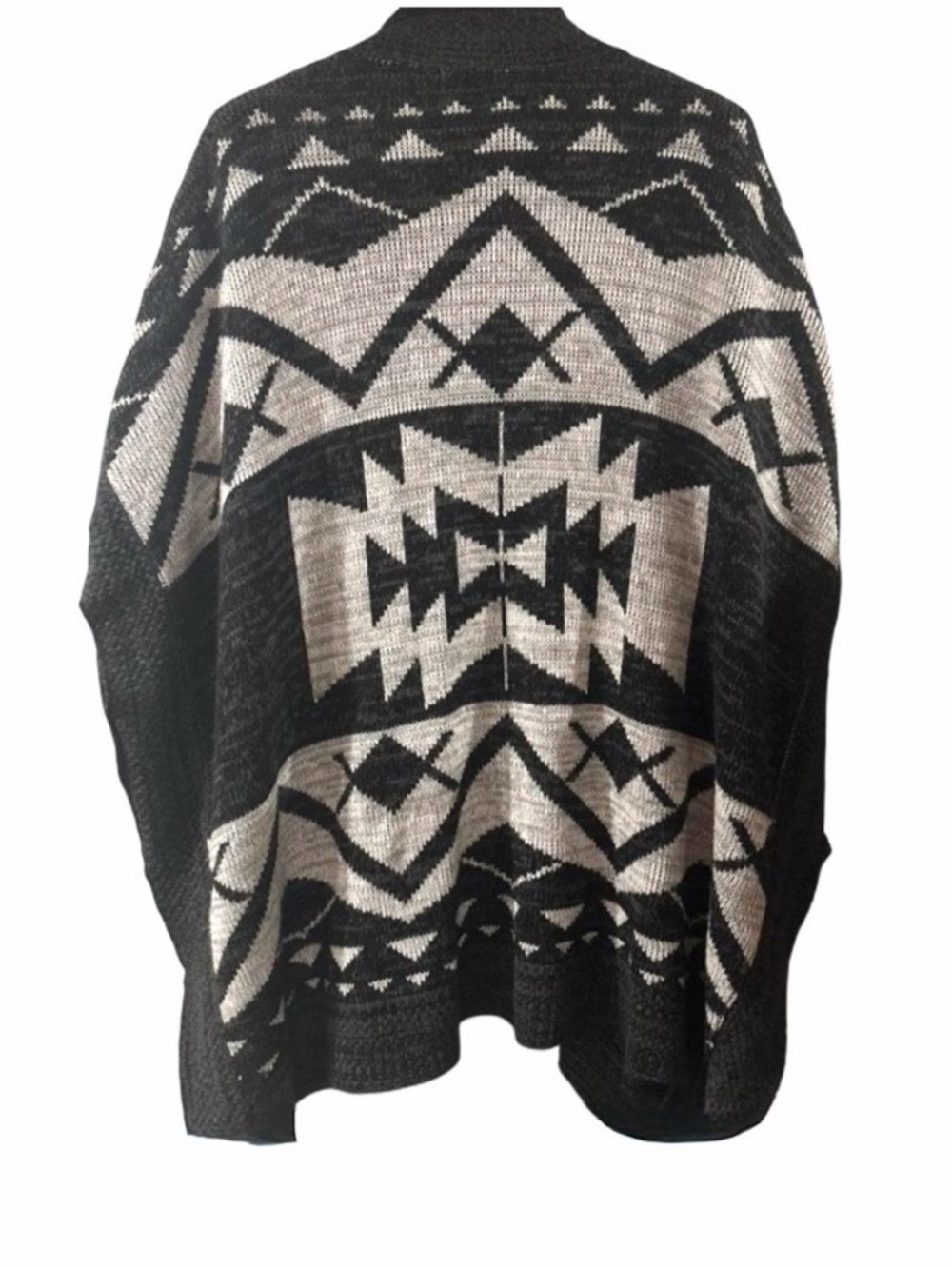 Geometric Aztec-Design Women’s Cardigan Cover-up One Size
